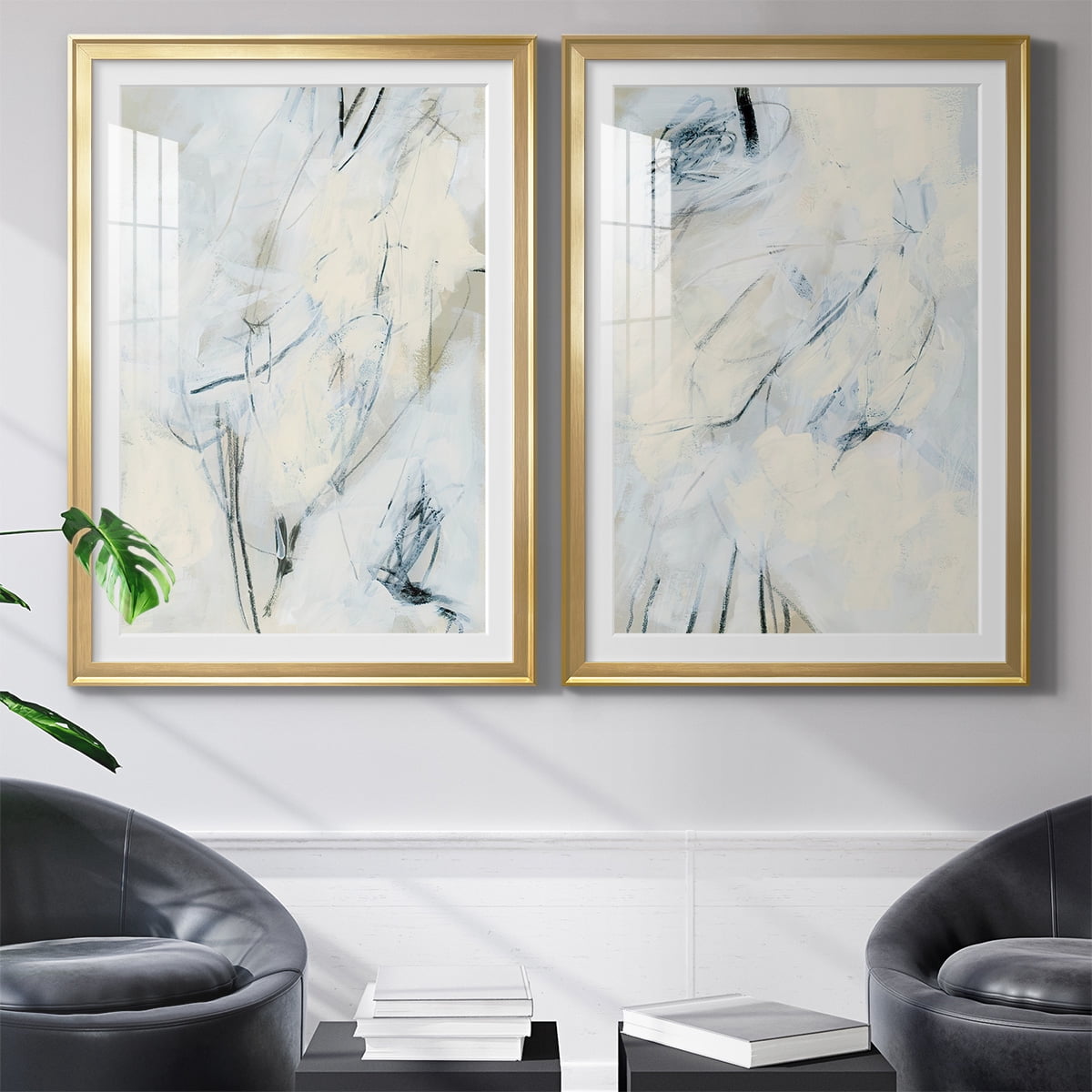 Wexford Home Liminal Space I Premium Framed Print, 26.5" x 36.5" - Ready to Hang, Gold (Set of 2)