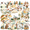 5A, variant on Cartoon Daily Life Scenes Stickers, Waterproof Daily Life Scenes Sticker for Water Bottle Laptop Phone Cases Planner Skateboard Luggage Helmet Party Favor Decor, Ideal for Adults Teens Teacher Rewards