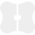 thumbnail image 4 of 24"OD x 4"ID x 8 1/4"C x 1"P Luna Architectural Grade PVC Contemporary Ceiling Medallion, Two Piece, 4 of 11