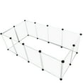 thumbnail image 1 of Fence Pet Playpen Dog Exercise Pen Large Portable Dog Fence 12 Panel for Small Dogs Cats Pets Suitable for Weight less than 10kg, 1 of 7