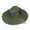 Green, variant on Bucket Hats Outdoor Solid Color Cap Fisherman Cap Fishing Cap Sun Visor Cap Mountaineering Net Cap Black
