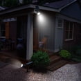 thumbnail image 3 of Foco solar LED de pared para exteriores, IP65 resistente al agua, encendido automático por la noche/apagado automático por el día, ángulo ajustable de 180° (blanco), 3 of 5