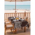 thumbnail image 2 of Outdoor Tablecloths with Umbrella Hole & Zipper, Brown Flowers 54x80 Inch Tablecloth Rectangle, Spring Floral Botanical Modern Art Waterproof Table Cloth, Patio/Pool/Picnic Table Covers, 2 of 8