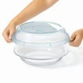 thumbnail image 3 of Glass Deep Dish Pie Plate with Lid: Round Pie Pan & Carrier, Dishwasher-Safe, 44.8 Volume Capacity, 3 of 5