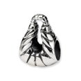thumbnail image 1 of Perle de Sac à Main Rayée en Argent Sterling - Antiqued, 1 of 1