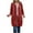 Z3-Red, variant on Quealent Lightweight Zip Up Hoodie Women Oversized Sweatshirt Striped Printed Long Sleeve Hooded Jacket Plus Size Fall 2025 Hoodies