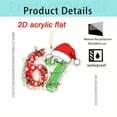 thumbnail image 6 of WKSCLPAI 2025 New Gingerbread 67 Christmas Ornament, Funny Six Seven Acrylic Tree Hanging Decorations, 67 Meme Holiday Home Decor, Xmas Gifts for Friends, Secret Santa(4" #A), 6 of 7
