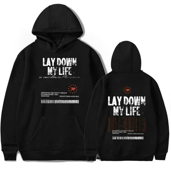 JPEGMAFIA Lay Down My Life Tour Hoodies Merch Women Men Long sleeve Fashion Casual Hooded Sweatshirts