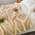 thumbnail image 4 of Mlkoz Throw Blanket Clearance, Chunky Knit Blanket Throw Hand Knitted Throw Blanket Soft Thick Yarn Cable Knit Blanket Cute Rope Knot Crochet Throw Blankets For Couch Bed Sofa, Birthday Gifts, 4 of 6