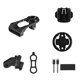 thumbnail image 1 of Eigraketly Soporte de extensión para manillar de bicicleta de aleación de aluminio, soporte desmontable para bicicleta, soporte para cámara deportiva, Ciclismo Negro Eigraketly OD028687-01B, 1 of 6