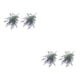 thumbnail image 3 of Injueey 2 uds lavanda artificial flor falsa plástico 7 puntas jardín planta ramo romántico autoensamblaje florero de Navidad púrpura Púrpura 2Conjunto, 3 of 6