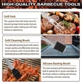 thumbnail image 3 of Mistaha 41-Piece BBQ Accessory Kit with Thermometer and Meat Injector Heavy Duty Complete Stainless Steel, 3 of 8