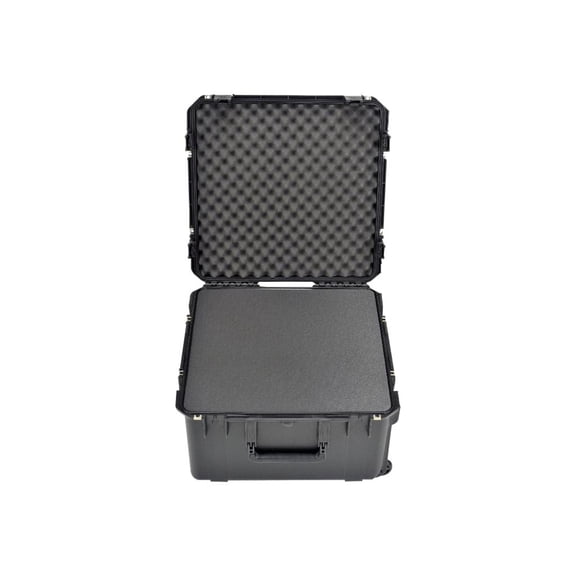 SKB iSeries 2217-12 - Hard case - ultra high-strength polypropylene copolymer resin - black - with cubed foam