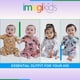 thumbnail image 3 of Camiseta y pantalones Peplum de Outfit Disney Minnie Mouse para niñas pequeñas, 3 of 6