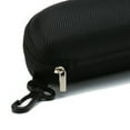 thumbnail image 4 of TELOLY Sunglasses Case Glasses Case Hard Shell for Large Eyeglasses Portable Travel Zipper Glasses Case Black, 4 of 5