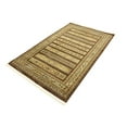 thumbnail image 2 of Unique Loom Fars Collection Tapis Tribal Moderne Zone Décontractée, 3 Pieds 3 Pouces x 5 Pieds 3 Pouces, Brun/beige, 2 of 5