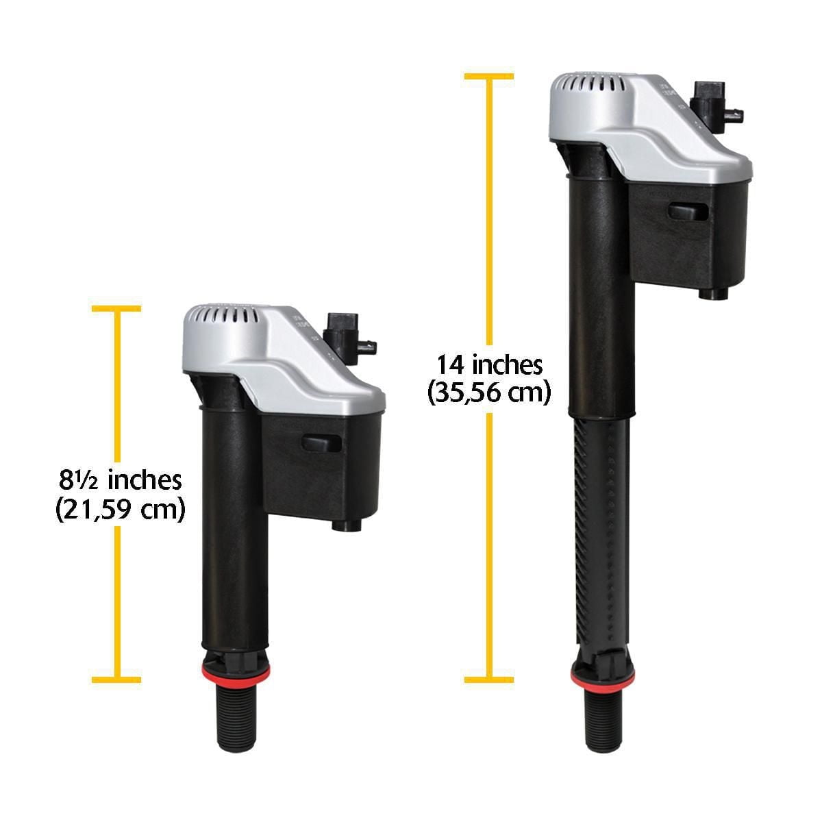 Standard 1-inch Complete Toilet Repair Kit - Fixes Running, Noisy, Slow Refill, and Weak Flush Toilets (4010MP)