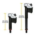 thumbnail image 5 of Korky QuietFILL Toilet Fill Valve - Universal Fits 99% of Toilets - Easy to Install, 528, 5 of 5