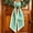 Green, variant on 1Pcs Wave Plaid Ribbon Curtain Tieback, Wavy Grid Streamer for Wedding Christmas Birthday & Holiday Gift Decor