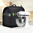 thumbnail image 4 of Stand Mixer Cover compatible with Kitchenaid Mixer, Fits All Tilt Head & Bowl Lift Models,Fits for 4.5-Quart and 5-Quart（Black), 4 of 6