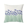 thumbnail image 3 of Simply Daisy Field of Pansies Decorative Throw Pillow, 3 of 5