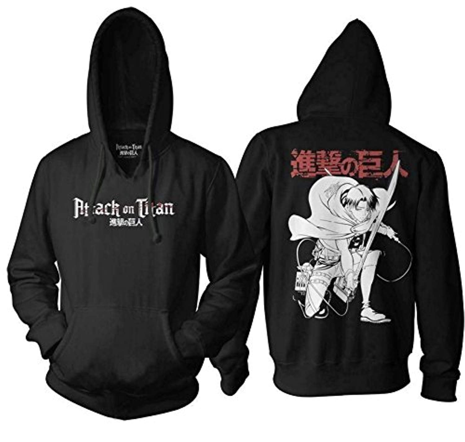 Athletic Pullover Hoodies for Boys Girls Kids//Youth Attack-On-Titan Hoodie-Fashion Fleece Hooded Sweatshirt