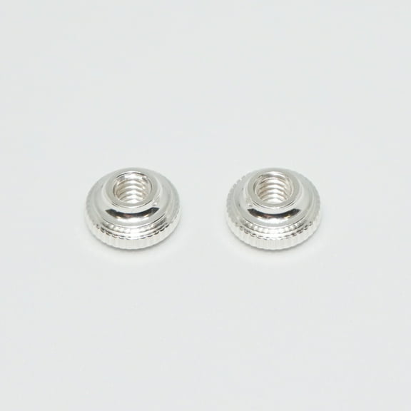 Conn Connstellation Trumpet First Third Slide Trigger Stop Rod Nut Set of 2 - Silver Plated