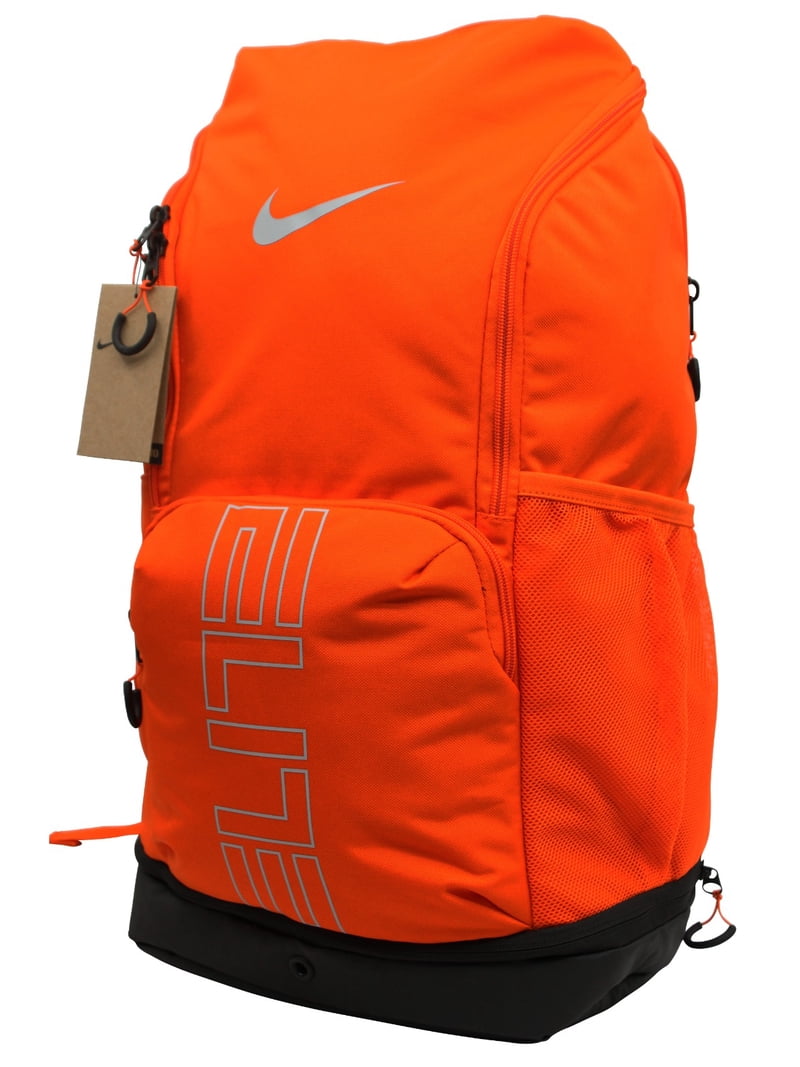Nike, Unisex, Varsity Elite Backpack (32L), Safety Orange/Black
