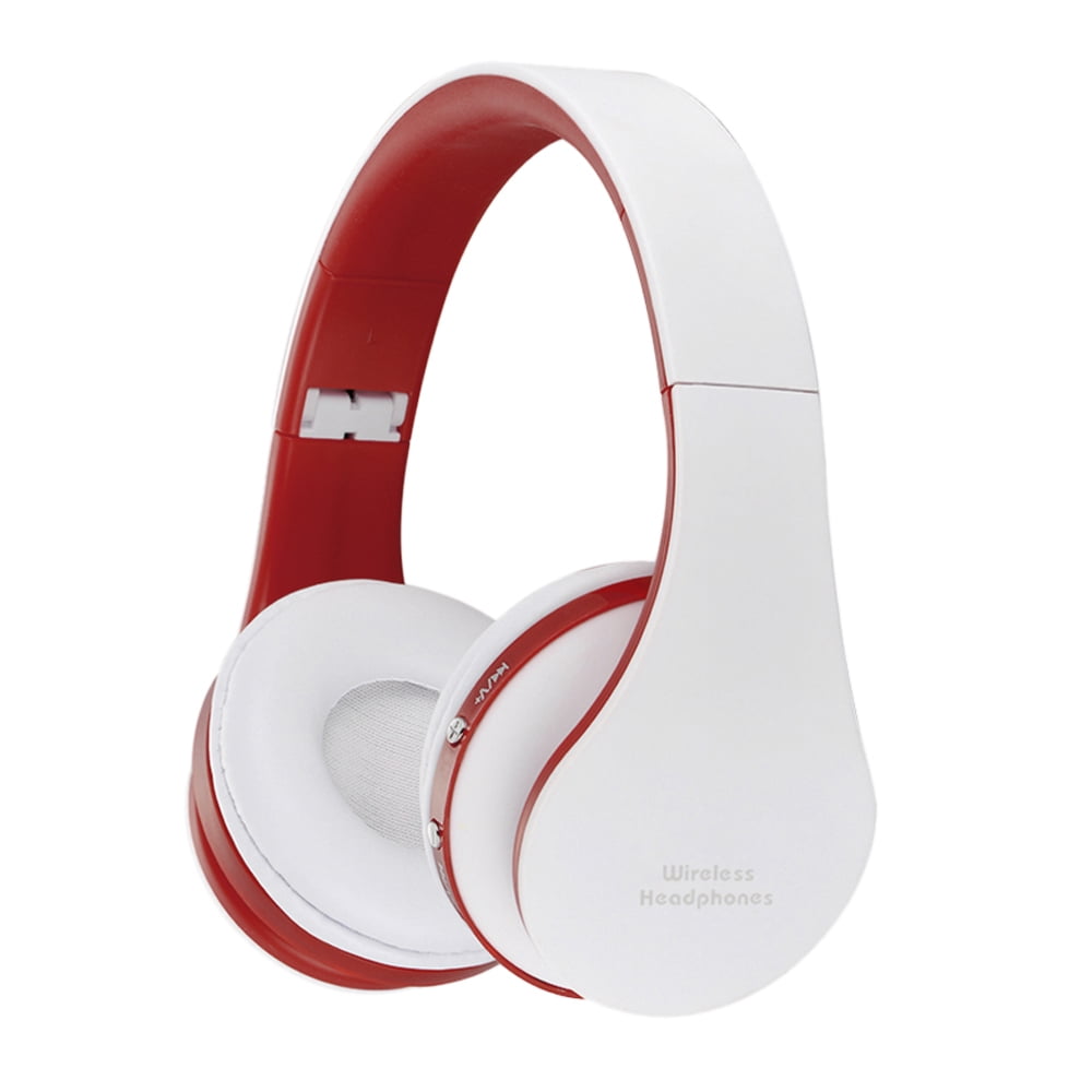 Foldable Wireless Bluetooth Stereo Headset Handsfree Headphones Mic  for iPhone iPad PC
