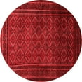 thumbnail image 1 of Ahgly Company Indoor Round Southwestern Red Country Area Rugs, 4' Round, 1 of 4