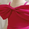 thumbnail image 3 of Girl Formal Dress Off Shoulder Bowknot Wedding Ball Gown, 3 of 6