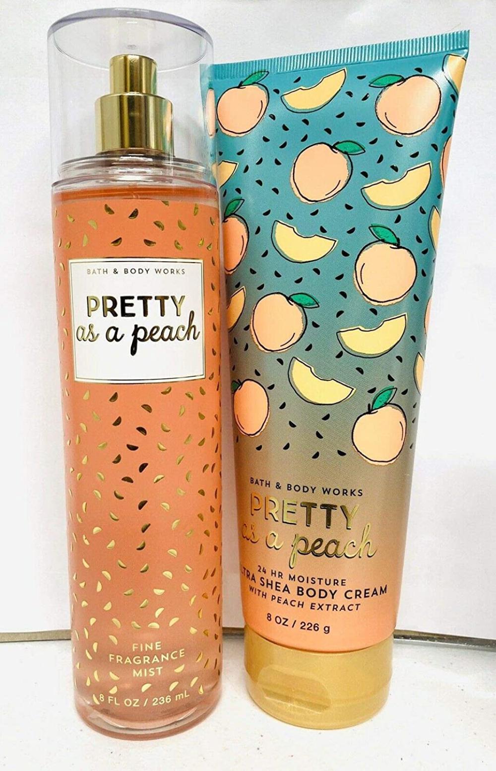 Pretty as a discount peach body spray