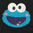 thumbnail image 2 of Sesame Street Cookie Monster Kawaii Face Unisex Infant Snap Suit for Baby, Black, Large, 2 of 3