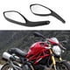 thumbnail image 3 of M Buder Espejos Retrovisores Originales para Motocicleta DUCATI Monster 696 795 796 1100 (Par), Visión Trasera Amplia y Clara, Accesorios de Ajuste Específico para Conducción Segura, 3 of 9
