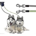 thumbnail image 4 of Retractable Double Dog Leash, 3m Double Dog Leash Compatible With Two Dogs Flexible Double Dog Leash With Non-slip Handle, Compatible With Small And M, 4 of 5