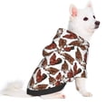 thumbnail image 2 of Balery A Rooster With Chickens Sudadera con Capucha para Perros Pequeños – Ropa para Mascotas, Disfraz para Perros y Gatos, Ideal para Fiestas y Cosplay-X-Large, 2 of 7