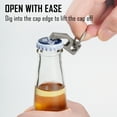 thumbnail image 3 of Key Unity 2 in 1 Tool Bottle Opener and Screw Driver, EDC Titanium Keychain Bottle Opener Tool for All Glass Bottle Caps, KA13, 3 of 8