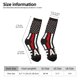 thumbnail image 2 of Balery USA Flag Cross Calcetas Largas con Estampado para Hombre y Mujer – Suaves y Transpirables, Talla Única (US 5-11), 2 of 6