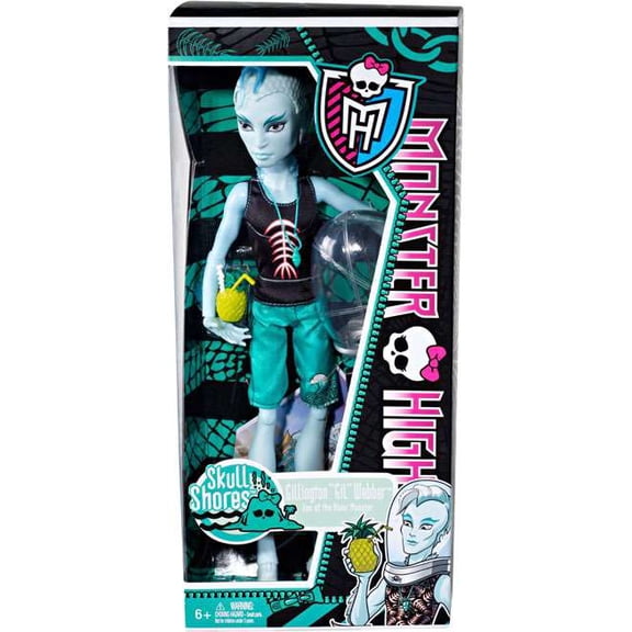 Monster High Skull Shores Gil Doll
