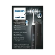 Philips Sonicare ProtectiveClean 5100 Plaque Control, Rechargeable Electric Toothbrush with Pressure Sensor, Black Hx6850/60