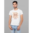thumbnail image 2 of Leo The Lion Emoji - Zodiac Vibes Graphic Men's T-shirt, 2 of 4