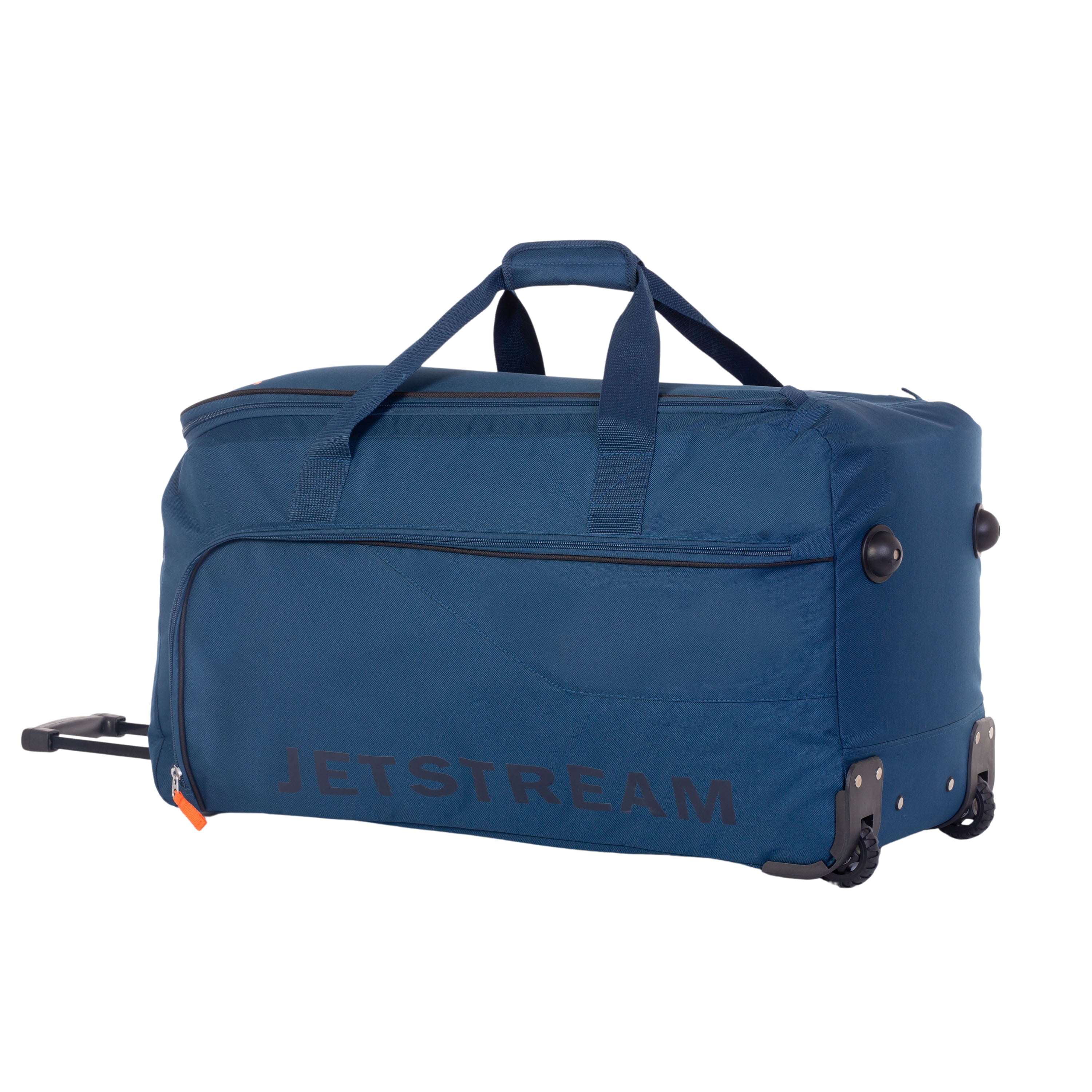 Jetstream 28 Large Wheeled Rolling Upright Duffel Bag with Trolley Handle Blue Walmart