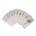 thumbnail image 1 of Las Tarjetas De Felicitación Secadas De 10pcs Agradecen Las Tarjetas Regalos De Navidad Myosotis Amarillo, 1 of 9