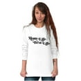 thumbnail image 4 of Mom Life is the Best Mothers Day Women's Long Sleeve T Shirt Brisco Brands S, 4 of 6