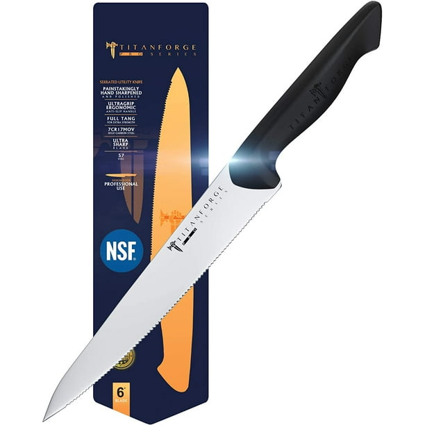 TITAN Chef Knife 5" Pro Series Knives 7CR17MOV HighCarbon