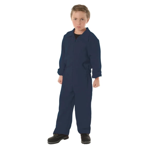 Underwraps Kids' Boiler Suit Costume - Size 8-10