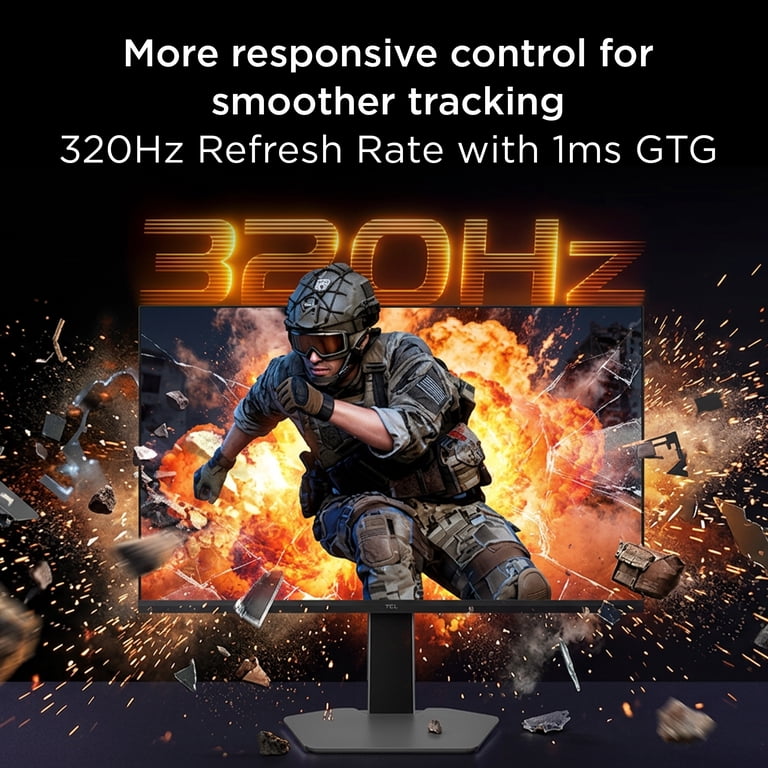TCL 27" P2A Pro QHD Mini-LED Gaming Monitor, 320Hz photo 4