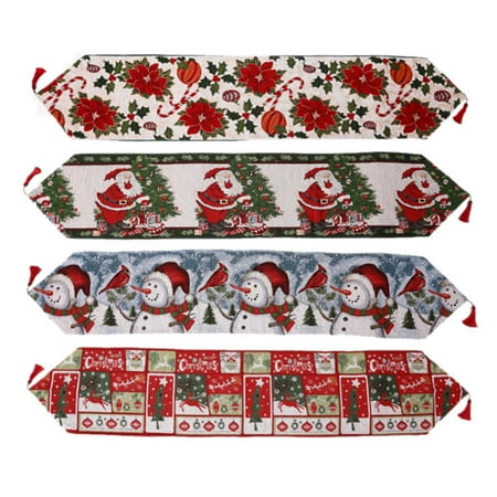 

Christmas Table Runner Washable Innovative Table Decoration