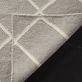 thumbnail image 4 of Safavieh Dhurries Victor Geometric Area Rug, Gray/Ivory, 8' x 8' Square, 4 of 8