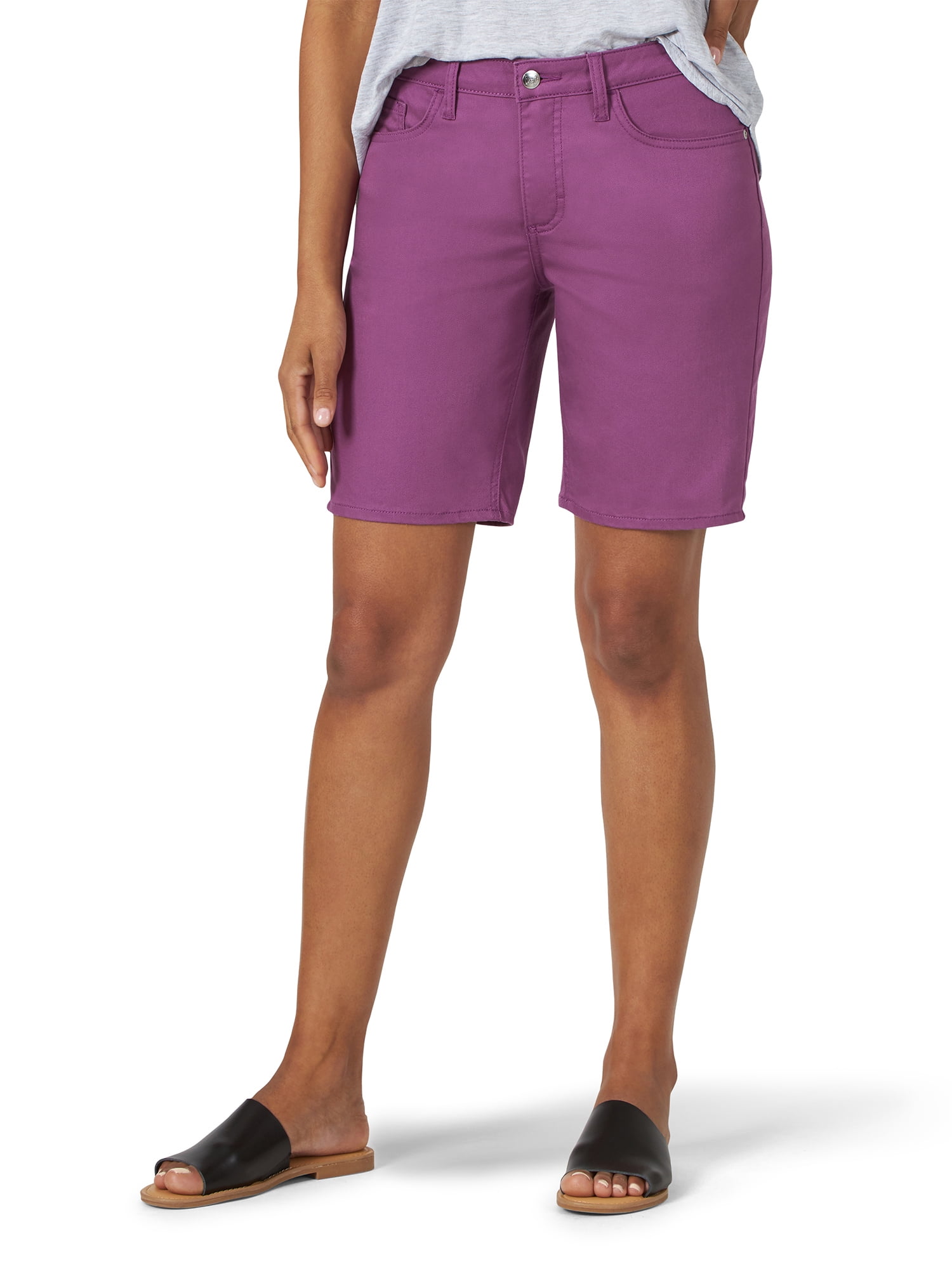 riders by lee mid rise bermuda shorts